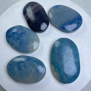 Piedra de Bolsillo de Cristal de Trollita Pulida Natural, Forma Ovalada, para Decoración del Hogar y Regalos Navideños - Product Image 3