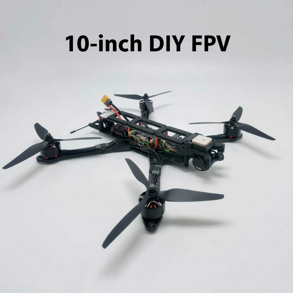 High-end Professional FPV UAV Equipped With Night Vision Professional HD Camera Has Long Distance 140KM/H Flight Capability