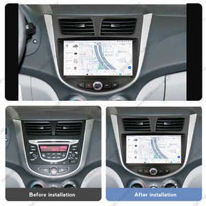 DUDUAUTO DUDU7 A7870 2Din <span class=keywords><strong>Android</strong></span> CarPlay monitör araba radyo Hyundai Solaris Verna <span class=keywords><strong>Accent</strong></span> 1 2010-2016 - Product Image 4