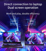 Werks-OEM 14 Zoll QD-OLED 4K 240Hz HDR400 Gaming-Monitor 0,03ms GTG Typ-C 90W HD2.1 Gaming-Panel-Display