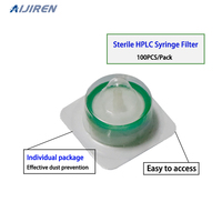 AIJIREN Lab Vente en gros Filtres pour seringues HPLC Double Luer Lock 0.22um/0.45um Taille des pores PTFE PES PVDF MCE Nyl Personnalisable OEM PP