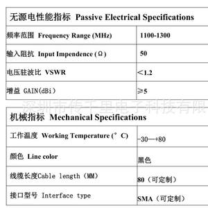 Antena Tipo Y de 1.2G para Drones de Carreras, Transmisores y Receptores FPV, Transmisión Inalámbrica de Imagen, Modelo de Aeronave Fabricado - Product Image 1
