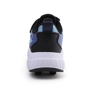 Chaussures à <span class=keywords><strong>roulettes</strong></span> en cuir PU de haute qualité pour enfants, garçons et filles, <span class=keywords><strong>avec</strong></span> roues dynamiques et design explosif - Product Image 2