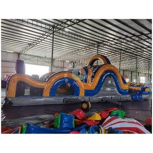 Parcours d'obstacles gonflable commercial pour enfants et adultes, humide ou sec, avec <span class=keywords><strong>piscine</strong></span>, en gros, à vendre - Product Image 4