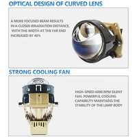 IDISON Z2S 65W système d'éclairage lentille de projecteur universel voiture phare avant pièces de rénovation pour Prius nouveau phare automobile