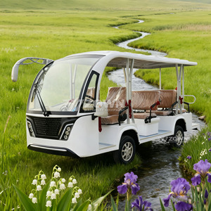 Navette électrique de tourisme ZOWN au design moderne, idéale pour le service des visiteurs des campus et des parcs de loisirs - Product Image 4