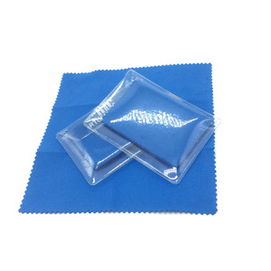 Personalizado 200GSM Poliéster Reciclado Poliamida Micro Fibra Pantalla <span class=keywords><strong>Seca</strong></span> Lente Gafas Paño de Limpieza Cuidado Completo de Anteojos - Product Image 5