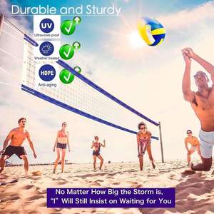 <span class=keywords><strong>Filet</strong></span> <span class=keywords><strong>de</strong></span> <span class=keywords><strong>volley</strong></span>-ball professionnel d'extérieur avec câble en acier aéronautique, <span class=keywords><strong>filet</strong></span> <span class=keywords><strong>de</strong></span> <span class=keywords><strong>volley</strong></span>-ball robuste pour la cour, filets <span class=keywords><strong>de</strong></span> <span class=keywords><strong>volley</strong></span>-ball portables - Product Image 2