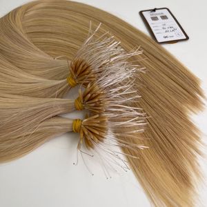 Extensiones de Cabello Humano Virgen con Nano Anillos, Doble Trama, Plástico, Cutícula Alineada, Venta al por Mayor - Product Image 4