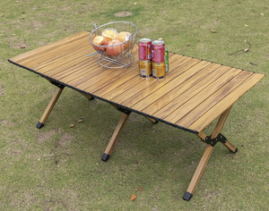 Tavolo Pieghevole Portatile per Campeggio e Picnic, Arredamento per Viaggi in <span class=keywords><strong>Auto</strong></span> e Barbecue all'Aperto - Product Image 4