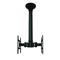 Monitor LCD TV Plasma 27 "-37" dudukan langit-langit Panel datar bahan besi putar 360 derajat beban masing-masing hingga 20kg