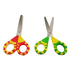 Đa-Màu Sắc Kawaii Crafting An Toàn Văn Phòng Phẩm Nhỏ Giáo Dục Kéo Cho Trẻ Em Lưỡi Thép Không Gỉ Cho Trường Học Cắt Giấy - Product Image 1