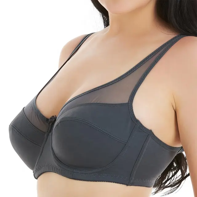 Atualizado Sous Vetements Simples Femme Sujetador Soutien Gorge Cut Out Frill Contraste Lace Mulheres Bra Push Up Bra Plus Size Bra Set