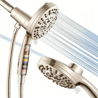 Robinet de salle de bain monocommande OEM personnalisé, avec filtre haute pression autonettoyant, 10 modes anti-colmatage, pour lavabo