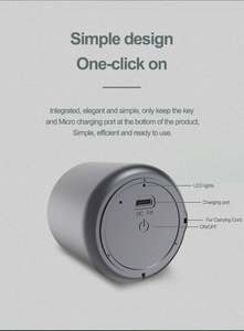 مكبر صوت لاسلكي صغير محمول Inpods مضخم صوت إضافي بطارية مكبر صوت بلاستيكي لمشغلات الصوت وبطاقات الذاكرة التحكم الصوتي - Product Image 4