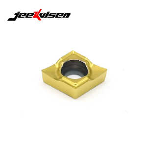 Jeekvisen CCGT060202-YL OEM Supported <b>Square</b> Carbide Cutting Insert Hard Alloy for Milling Machines with PCD Coating - Product Image 3