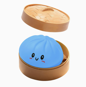 Juguete Sensorial Antiestrés de Peluche con Forma de Bollo al Vapor, de Rebote Lento <span class=keywords><strong>y</strong></span> Realista, Caja Sorpresa con Expresiones, para Niños - Product Image 3
