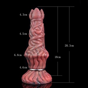 Dildo Ovipositor Monstruoso con 5 Bolas, Dildo Inflable de Silicona con Bomba para Mujer, Dilatadores Anales con Nudos para Uso Anal - Product Image 2