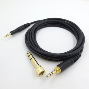 Cable de repuesto para auriculares de Audio 6,35 M40X <span class=keywords><strong>M60X</strong></span> M70X, compatible con muchos auriculares, conversión de mm - Product Image 3
