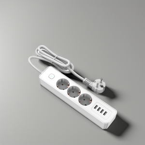 ปลั๊กพ่วง 16A แบบ EU พร้อมสายต่อพ่วงสำหรับใช้ในบ้าน มีช่องเสียบ USB-A และ USB-C ชาร์จได้ 3 ช่อง USB-A และ 1 ช่อง TYPE-C - Product Image 1