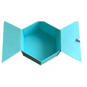 <span class=keywords><strong>Film</strong></span> d'impression de logo personnalisé pour boîte cadeau créative hexagonale de luxe pour chocolats et bonbons - Product Image 2