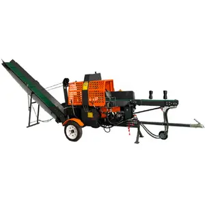 Forestry Machinery Automatic Wood Splitter / Holzspalter / Firewood Processor