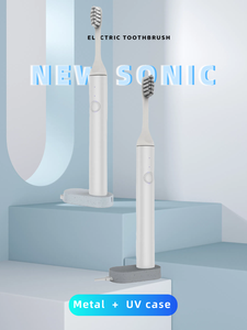 Metall-Anodisiertes Aluminiumgehäuse für Erwachsene supersonique elektrische Zahnbürste mit großer Batterie Reisetui UV-Tui für Großhandel OEM/ODM - Product Image 2