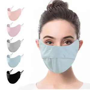 Zonnebrandcrème Masker Vrouw Uv Bescherming Ijs Zijde Rijmasker Medische Schoonheid Stofsluier Zonnebrandcrème Masker