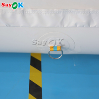La piscine portative a mené la tente gonflable transparente de dôme de couvertures de piscine de PVC de tente de bulle pour des événements
