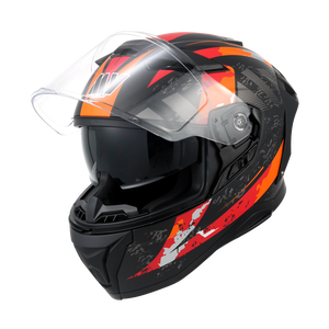 高品質安全<span class=keywords><strong>DOT</strong></span> ECE規格ABSフルフェイスオートバイヘルメットクリアバイザー通気性ライニングFF939モデルオールシーズンMY - Product Image 2