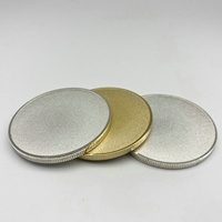 Jetons vierges en métal durable de 40 mm, gravés au laser et imprimés UV, pour la personnalisation de souvenirs, de décisions et de jetons de musée, et comme cadeaux de bienvenue