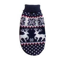 Pull pour chien pour grandes races (Golden Retriever, Rottweiler) - Pull léger XL à motif renne pour l'hiver et Noël
