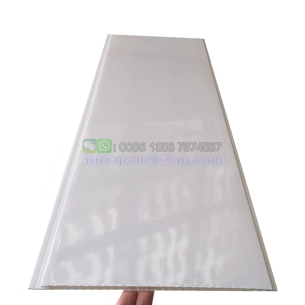High Gloss Waterproof White PVC Ceiling For Bathroom Decoration Panel PVC Wall Panel Manufacturers