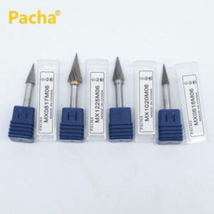 Herramienta <span class=keywords><strong>Pacha</strong></span>, limas rotativas de carburo de alta calidad, forma de vástago largo, rebabas rotativas <span class=keywords><strong>M</strong></span>, herramienta de desbarbado abrasivo para la industria de carburo de tungsteno - Product Image 1