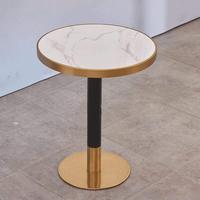 Haute qualité moderne métal fonte café Table à manger Base support industriel acier aluminium or Restaurant Table Bases