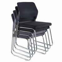 Chaise pliante moderne pour réunion de bureau, formation informatique, conférence, chaises en maille sans accoudoirs, mobilier personnalisable, vente en gros