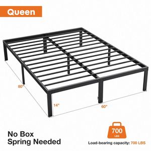 WEKIS Hot Selling Foldable Queen Size Black Smart Soft Mattress Support Japanese Design Metal <b>Platform</b> <b>Bed</b> <b>Frame</b> - Product Image 6