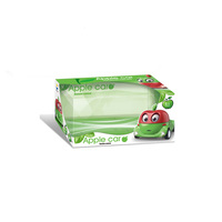 Mini voiture de course de dessin animé QS avec télécommande sans fil 4 canaux 27 MHz, lumières clignotantes, jouet pour enfants, cadeau