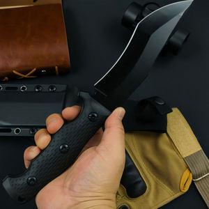 มีดพับยุทธวิธีใบมีดตรงสแตนเลสคุณภาพสูง KB รับประกัน 1 ปี - Product Image 3