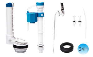 Accessoires pour réservoir de toilettes de 2 pouces : Mécanisme de chasse d'eau à <span class=keywords><strong>flotteur</strong></span> à clapet - Product Image 4