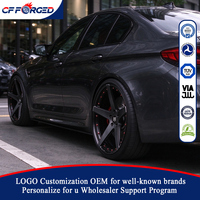 Jantes de voiture forgées sur mesure 18 19 20 21 22 pouces 5x112 5x114.3 en alliage pour Mercedes Benz Audi BMW