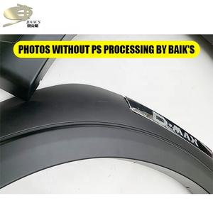 Mosun ชุดบังโคลน<span class=keywords><strong>ล้อ</strong></span> ISUZU D-MAX,สำหรับ Dmax 2017 2018ชุดโครเมี่ยมบังโคลนสไตล์สำหรับ D-Max ดับเบิ้ลแค็บ - Product Image 4