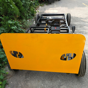 Remolque Eléctrico de Carga Fz, Plataforma de Acero de Cuatro Ruedas, Vehículo de Transporte Industrial Personalizable - Product Image 3