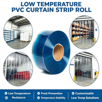 Rideaux en PVC à faible consommation d'énergie pour la vente en gros, rideaux isolants en PVC pour congélateurs et chambres froides