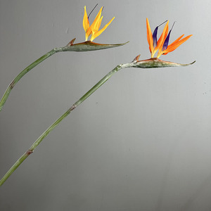 Fleur artificielle réaliste en PU de 97 cm, Fleur de l'oiseau de paradis à longue tige, Fleur tropicale artificielle <span class=keywords><strong>Strelitzia</strong></span> pour la décoration de vases de sol d'hôtel - Product Image 3