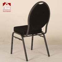 Chaise de banquet empilée en métal veine d'argent chaise d'hôtel pour restaurant bar événements de mariage hôtels exportés pour le marché allemand