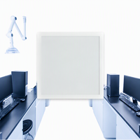 Éclairage LED hygiénique et stérilisable 80W AC100-277V avec corps en aluminium, indice de protection IP65, design industriel, lumière pour salle blanche