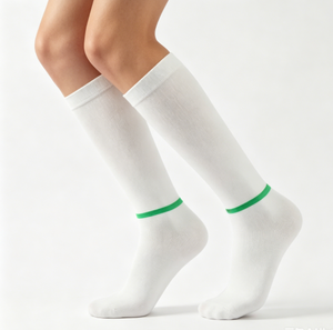 Bas anti-embolie sous le genou Modèle 4101 15-21 mmHg Équipement italien pour la prévention de la TVP - Product Image 4