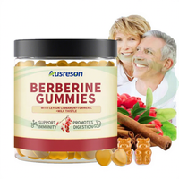 Ausreson OEM Gummies sans sucre au complexe de Moringa, de Berberine HCl et de Cannelle – Compléments naturels