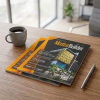 Impression de brochures et magazines brillants personnalisés avec reliure adhésive, papier d'art, production offset couleur pour la promotion d'entreprise